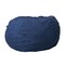 Flash Furniture Bean Bag Chair, 42 in W 42" L 19" H DG-BEAN-LARGE-DENIM-GG - alternate 1